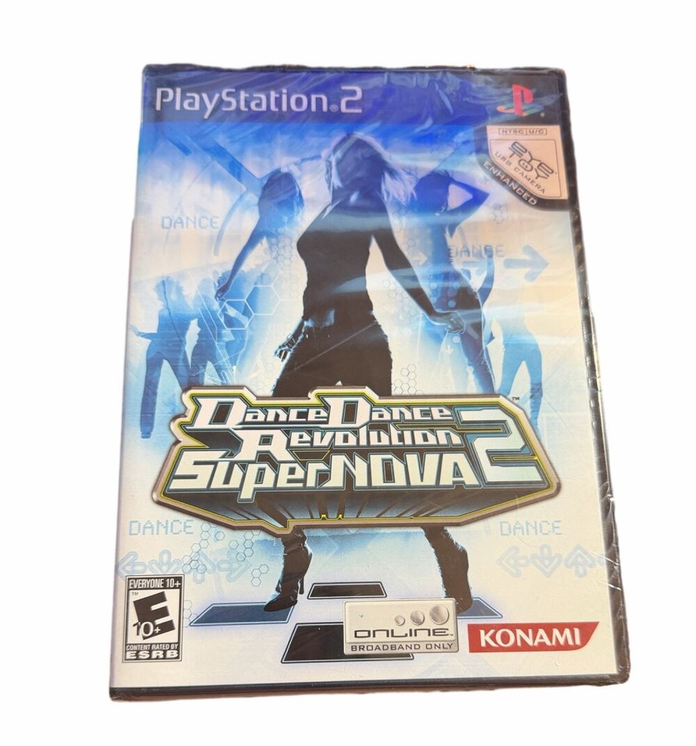 Dance Dance Revolution SuperNova 2 PlayStation 2 PS2 Game Konami